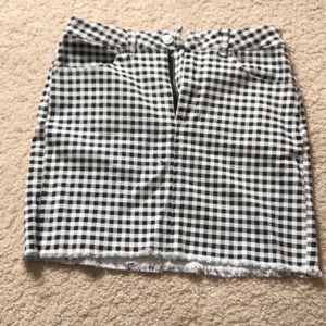 Checkered skirt. Great condition worn once